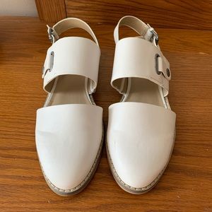 Indigo R.D. Ankle Strap Mules